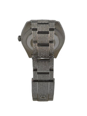 Rolex Datejust 41 - NEW - Full Iced Out - Diamonds- Roman Dial