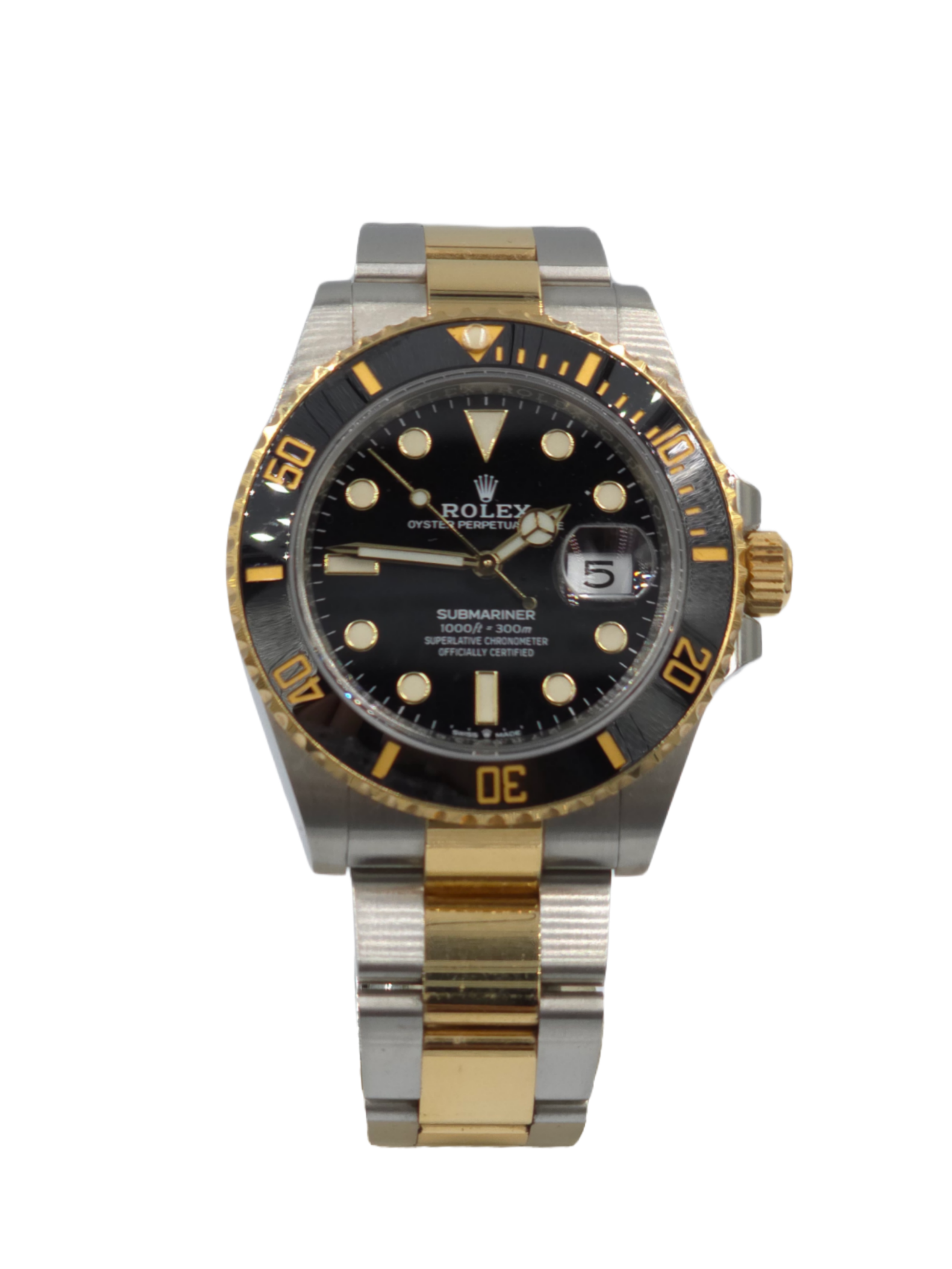 Rolex Submariner Date Goud/Staal